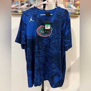 Nike Florida Gators Jordan T-Shirt Mens XL Blue NWT